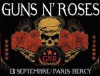 L'affiche de GN'R à Bercy 2010