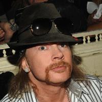 Axl Rose à New York en février 2010