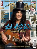 La couverture du magazine Rock Hard d'avril avec Slash