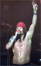 Axl Rose live à Rio en 2001