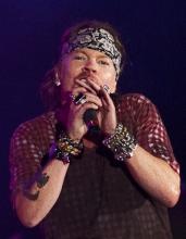 Axl Rose live à Taipei