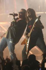 Axl Rose et Ron Thal live en 2007
