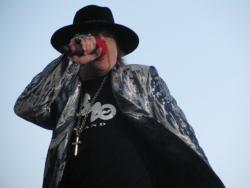 Axl Rose live à Helsinki en Finlande en 2010