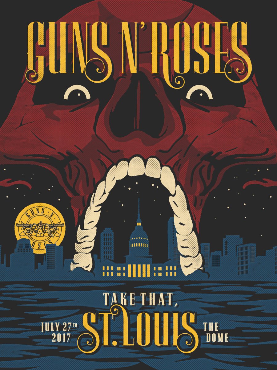 Les Guns lancent leur tournée américaine à St Louis, toutes les infos: setlist, photos, videos