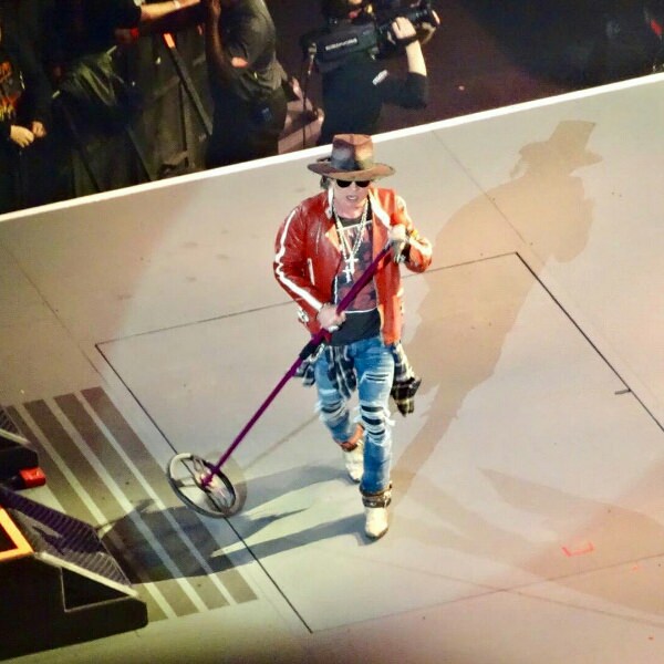 photo axl rose detroit 2017