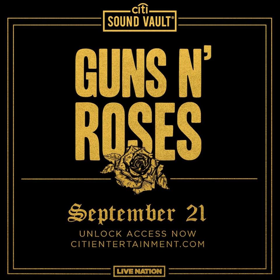 Guns n' roses hollywood Palladium 2019