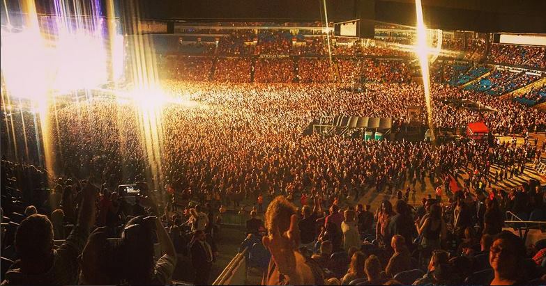 AXL/DC à manchester AC/DC manchester 2016 axl