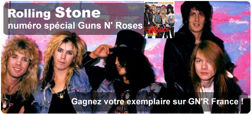 Gagnez le magazine Rolling Stone spécial GN'R