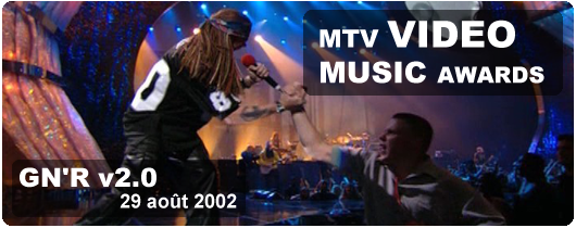 GN'R aux MTV VMAs 2002