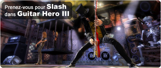 Une image inédite du personnage de Slash dans le jeu Guitar Hero III