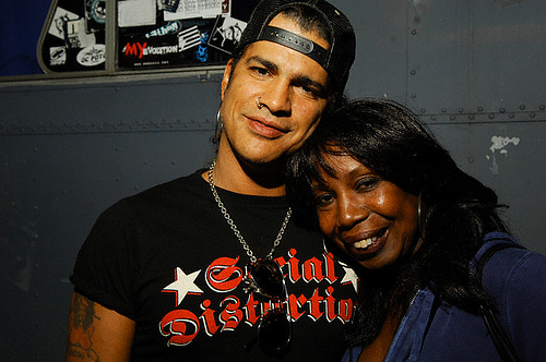 Slash et sa mère, Ola Hudson