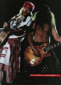Axl Rose et Slash live en 1993