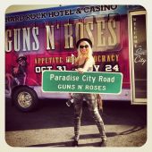 Concerts 2012 las vegas paradise city road katarina benzova sign