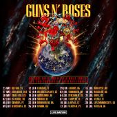 Concerts 2025 gunsnroses poster tour 2025