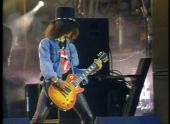 Slash live au Freddie Mercury Tribute 1992 à Wembley