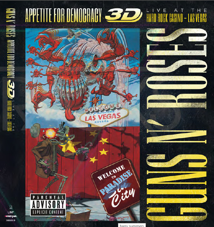 Appetite for democracy guns n' roses cover