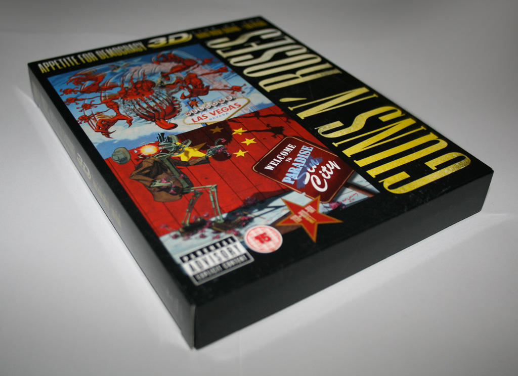 Appetite For Democracy Boxset cover Guns N' Roses