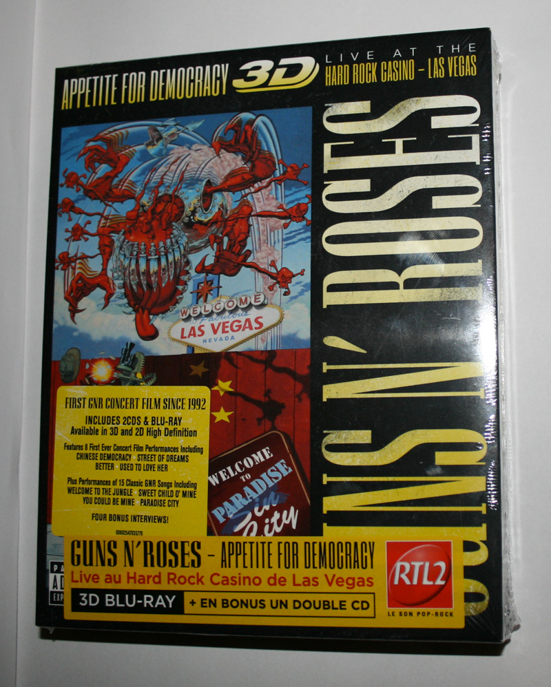 Appetite For Democracy Guns N' Roses boxset cover