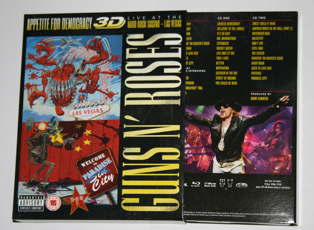 Boxset Appetite For Democracy Guns N' Roses