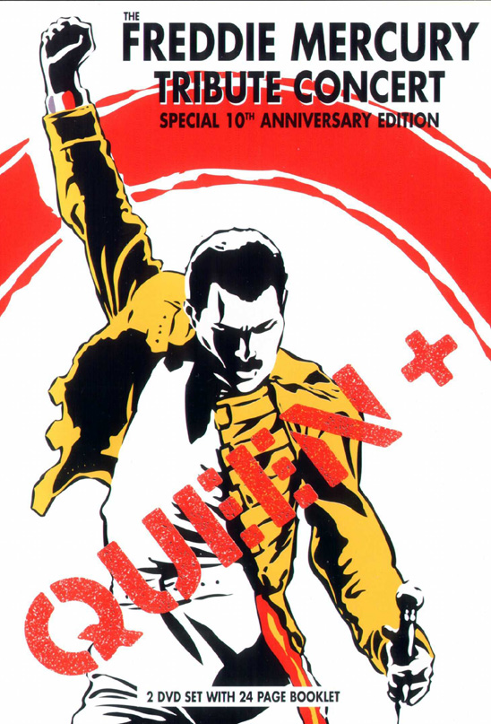 Pochette DVD Freddie Mercury Tribute 1992