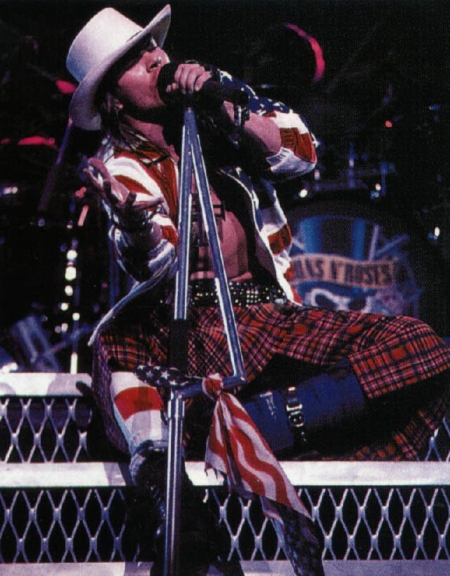Axl Rose live en 1991