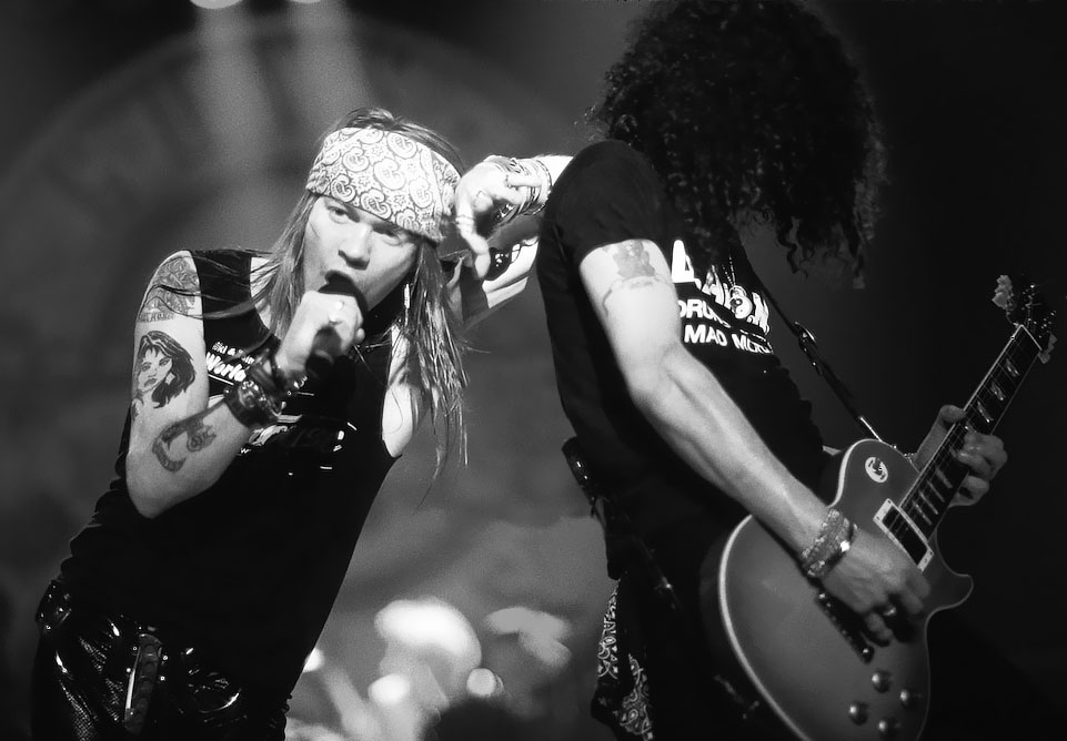 Axl Rose Slash mésentente Doug Goldstein manager Guns N' Roses