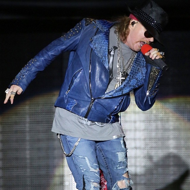 axl rose live brésil 2014