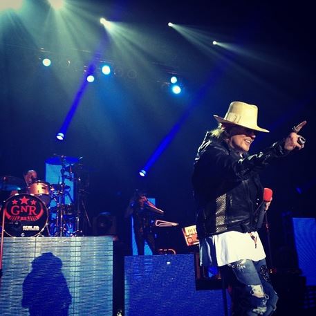 axl rose concert bethlehem USA mai 2014