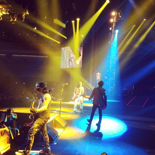 Guns N' Roses live Las Vegas 7 juin 2014