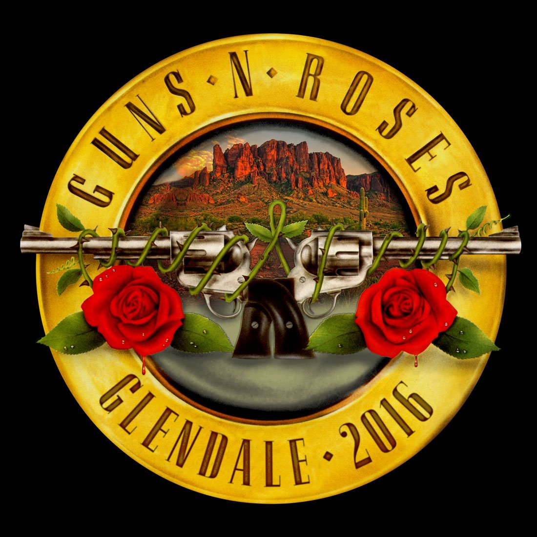 Photos de Guns N' Roses : Concerts - 2016 - 0815 Glendale.
