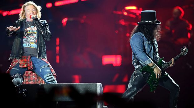 guns n' roses melbourne slash axl 2017