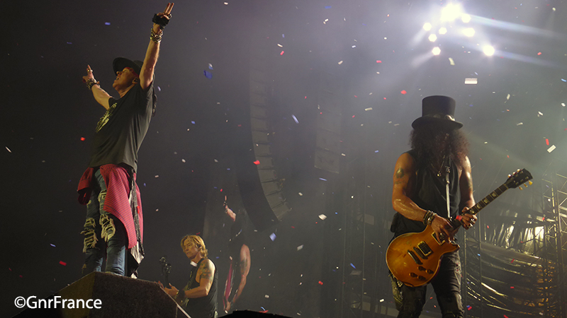 Guns à paris gnr france paris stade de france