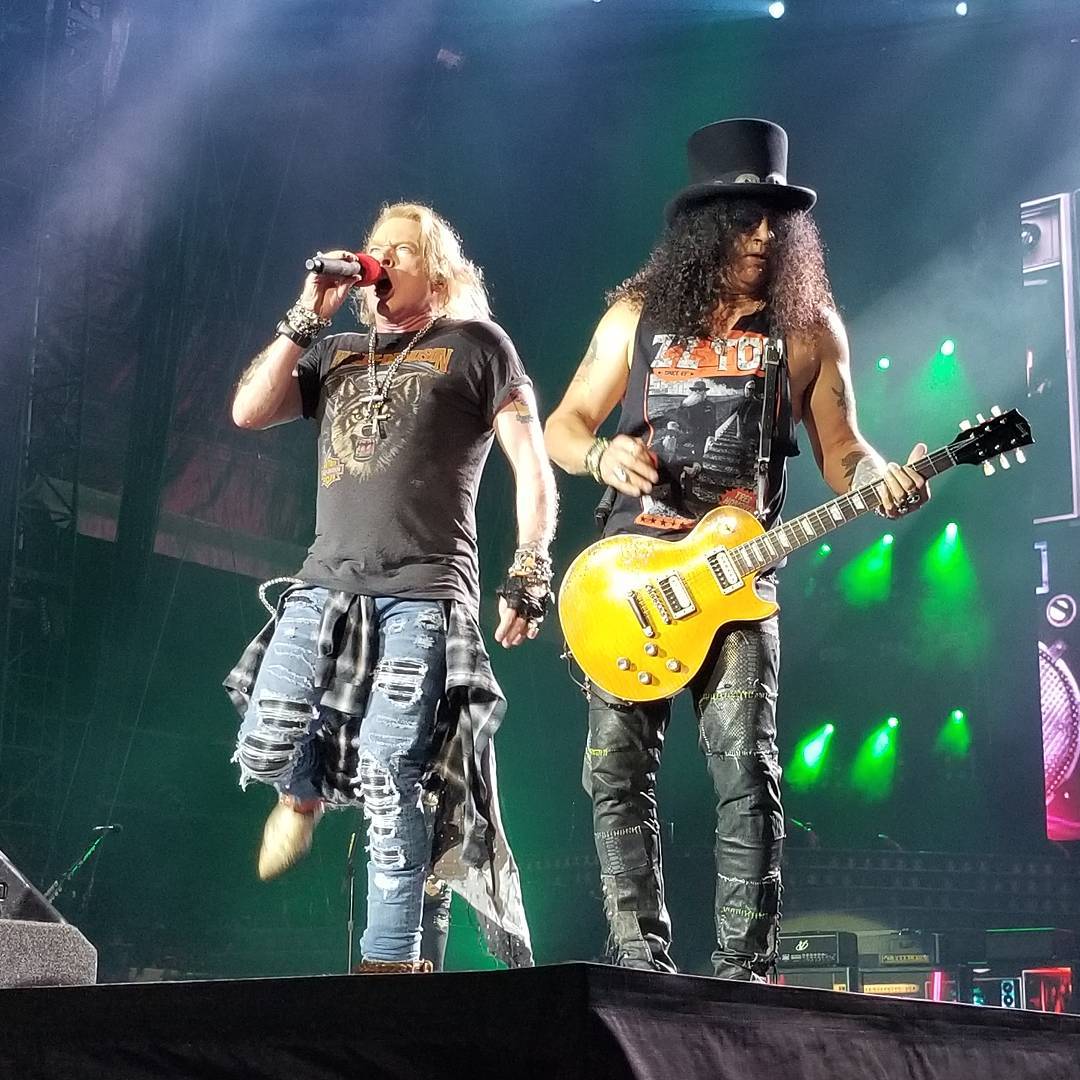 Concert de Guns N' Roses à San Antonio devant plus de 70.000 fans : se...