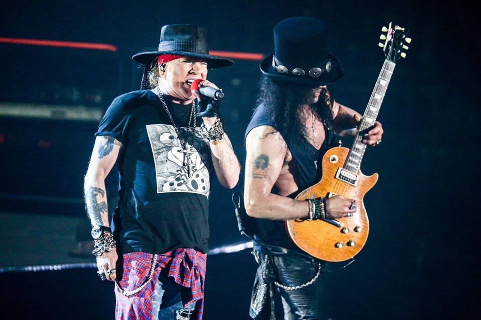 photo axl rose slash live los angeles 2017 second show