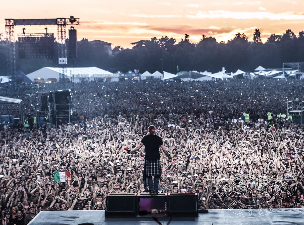 guns n roses axl rose live florence 2018