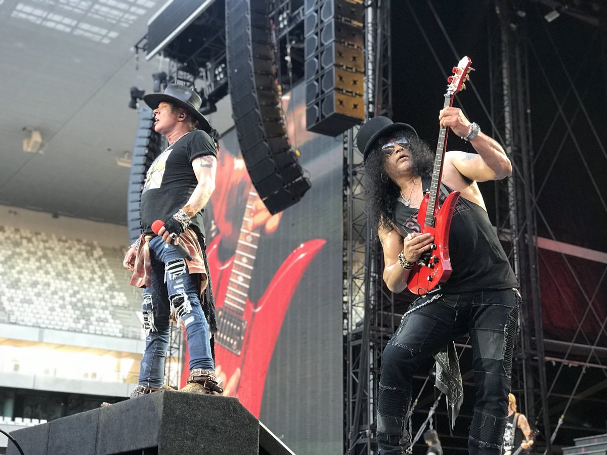 Guns n' roses bordeaux france 2018 tournée européenne