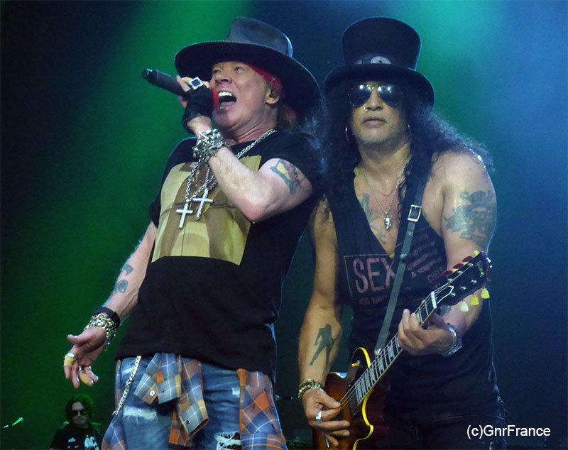 concert axl slash bordeaux france 2018