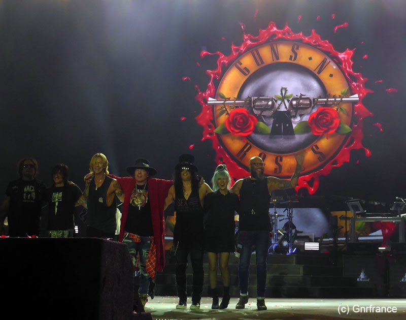 Slash france guns n' roses bordeaux 2018
