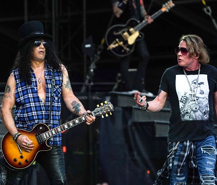 Guns n' roses pologne 2018 slash axl