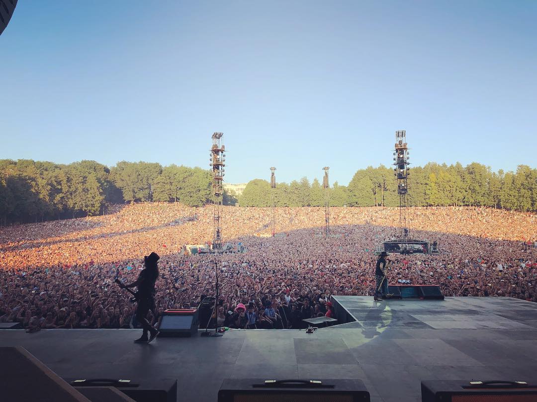 guns n' roses tallinn estonie 2018