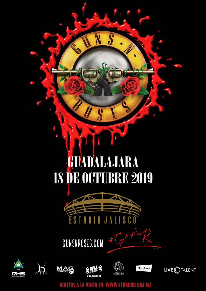 guns n' roses guadalajara 2019