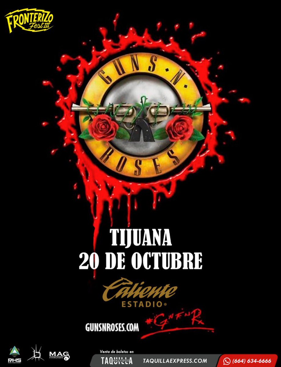 Guns n' roses tijuana 2019