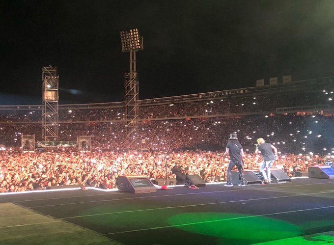 Guns N' Roses bogota Colombie 2022