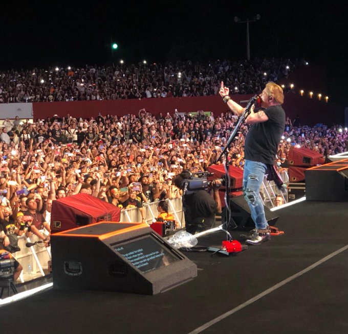Guns N' Roses merida 2022 Guns N' Roses merida 2022