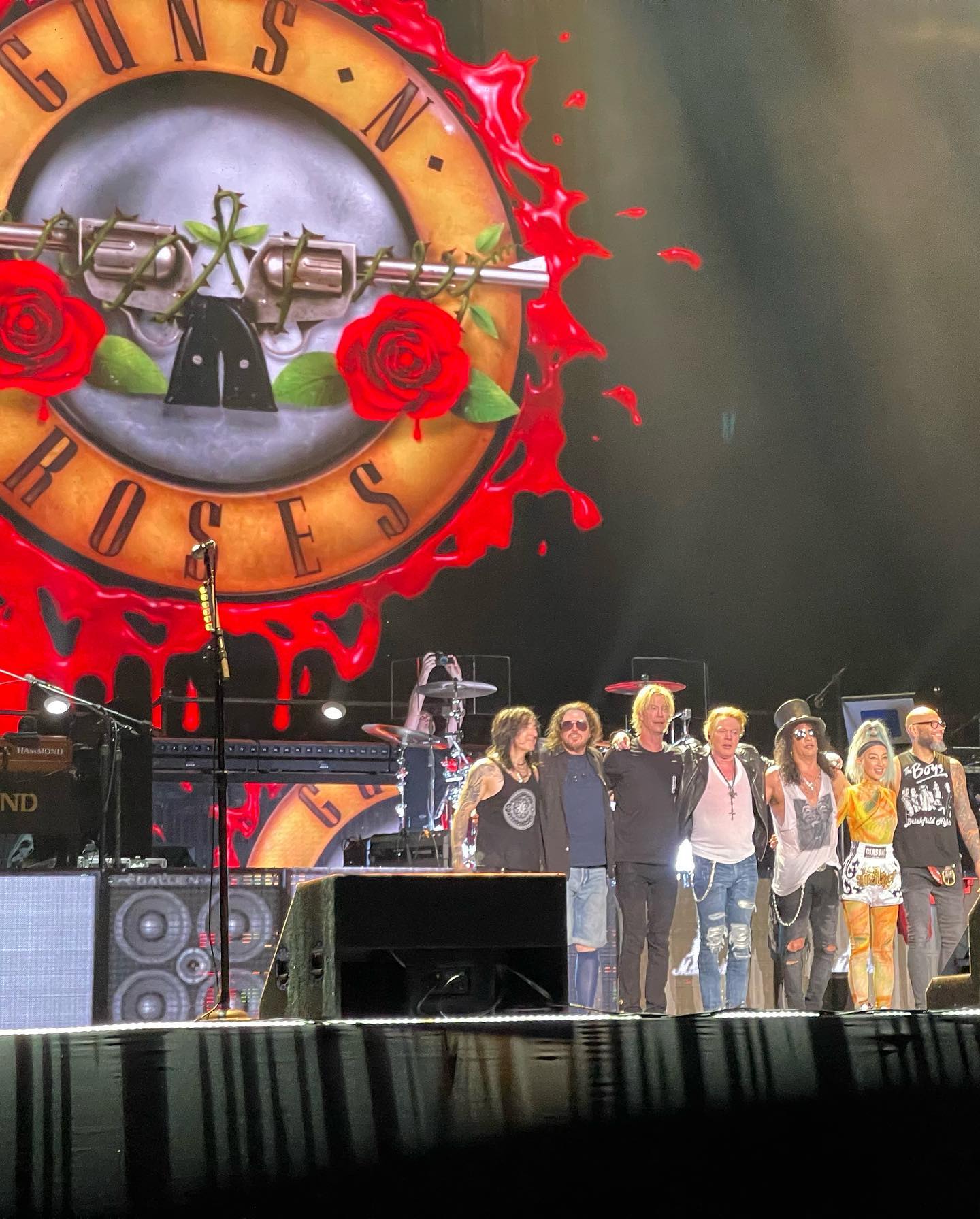 guns n' roses bangkok thailande 2022