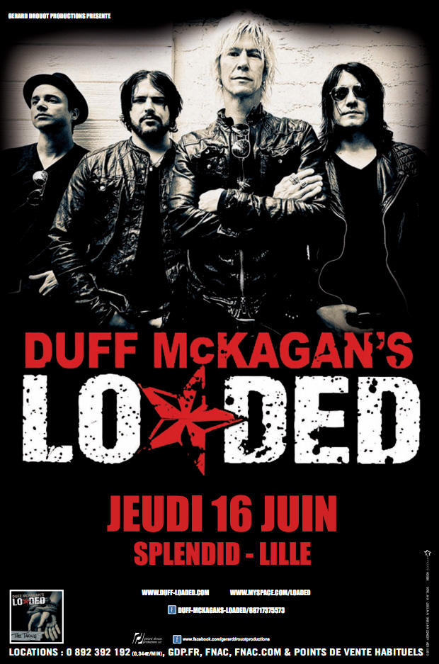 Poster de Loaded à Lille