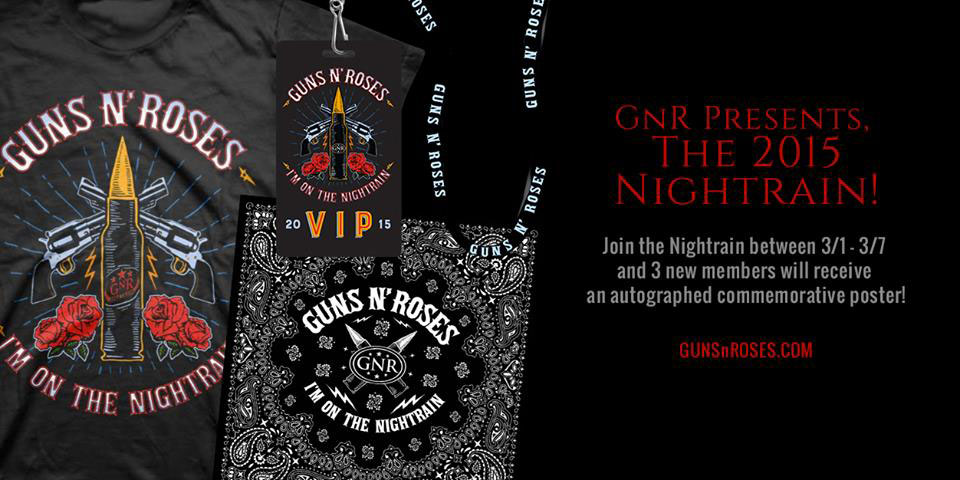 Merchandising Guns N' Roses