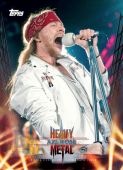 Axl divers topps baseball card axl rose heavy metal