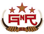 Chinese democracy gnr new logo white