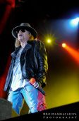 Axl Rose live à Abu Dhabi en 2010